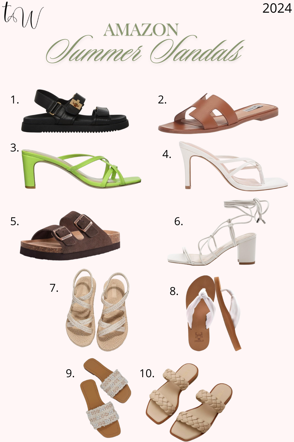 Summer Sandals to Glow Your Summer
