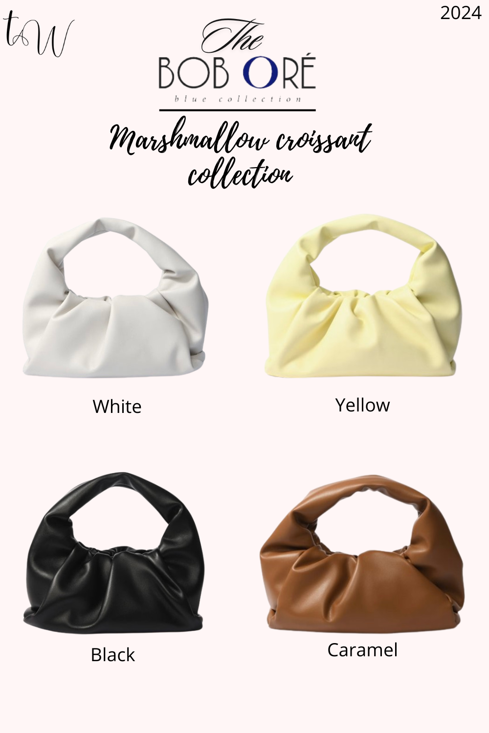 Bob Ore's Bags: Marshmallow Croissant Collection