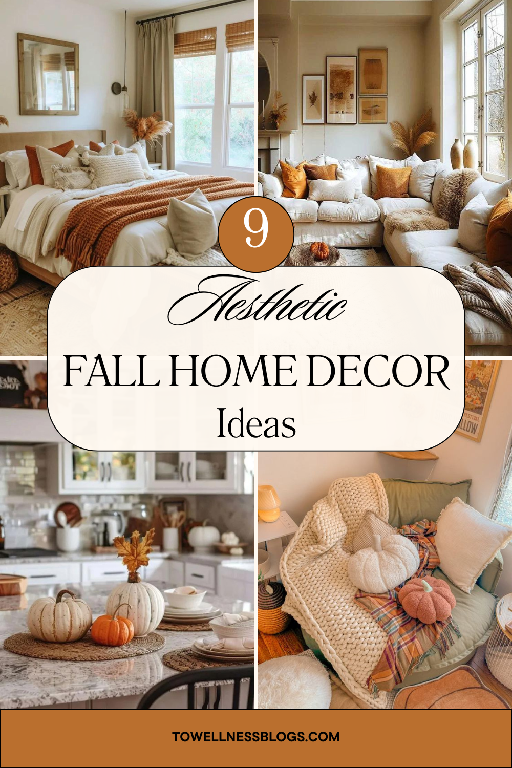 9 Aesthetic Fall Home Decor Ideas